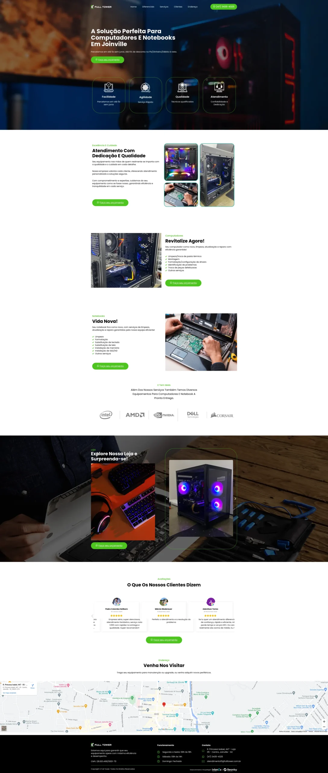 Portfólio Full Tower